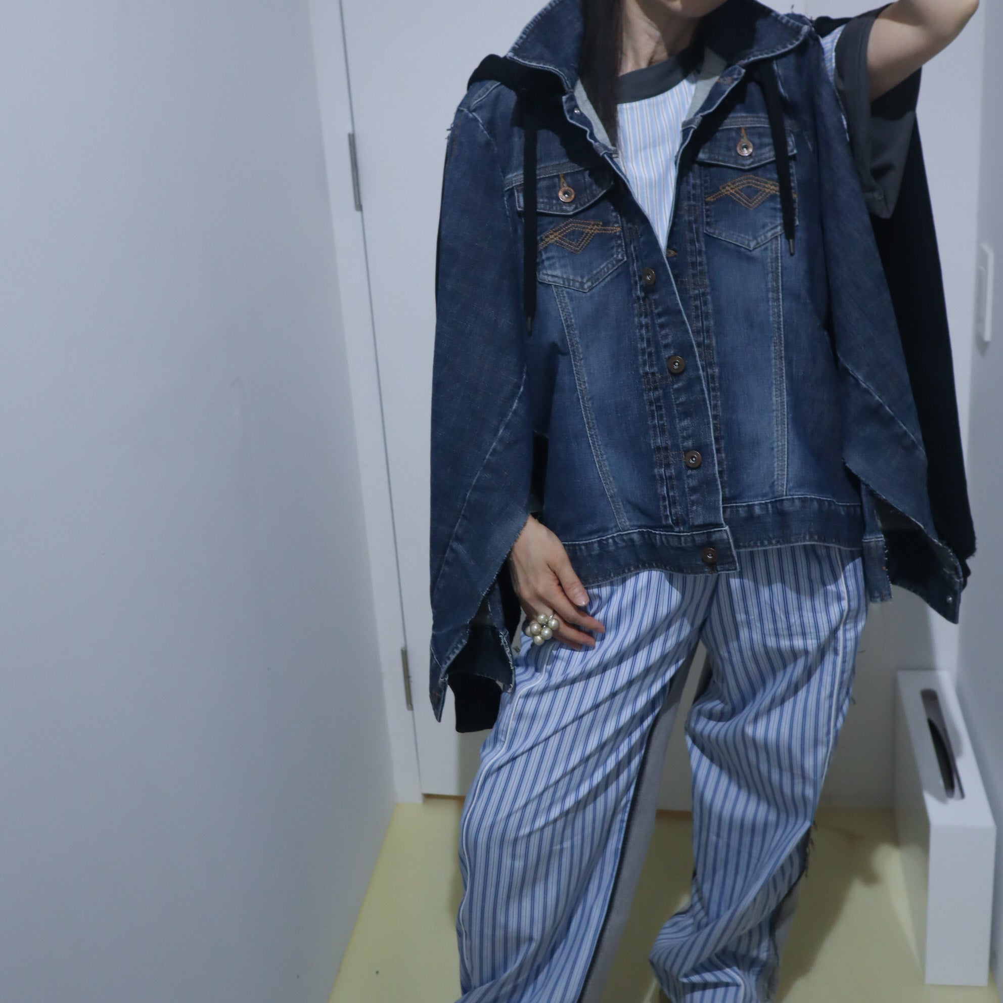 FACON JACMIN VENUS UPCYCLED SWEAT JACKET – GIGINA