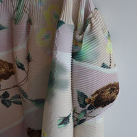 JULIA HEUER MAYA HANDPLEATED DRESS IN EDWARD