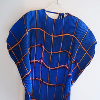 JULIA HEUER MASHA HANDPLEATED DRESS IN HARALD