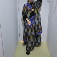 JULIA HEUER KENZA HANDPLEATED SKIRT IN HELGE