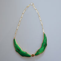SOFIO GONGLI YELLOW TOURMALINE NECKLACE