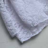 ANIGIG BELL SLEEVE LACE HENLEY TOP