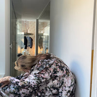 JULIA HEUER PHOEBE HANDPLEATED DRESS IN HOLLE