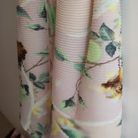 JULIA HEUER UMA HANDPLEATED DRESS IN EDWARD