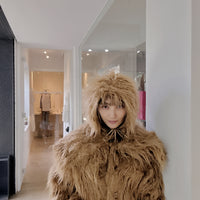 YUHAN WANG ECO FUR HAT