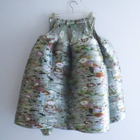 JULIA HEUER HANDPLEATED KENZA SKIRT