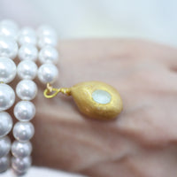 ANIGIG PEARL WHIRL BANGLE LONG