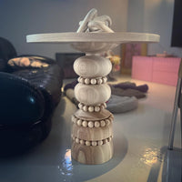 【受注生産】
GIGINA FURNITURE SCULPTED TURNED WOOD SIDE TABLE