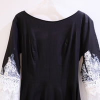 HANA YAGI BLACK LACE DRESS
