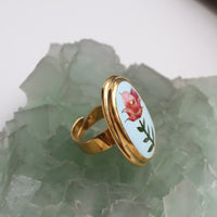 SOFIO GONGLI RING "FLOWER"
