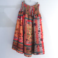 JULIA HEUER KENZA HANDPLEATED SKIRT IN BIRTE