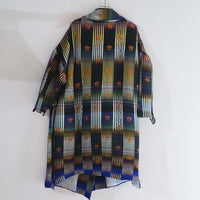 <EXCLUSIVE>JULIA HEUER JOHAN HANDPLEATED COAT IN HELGE