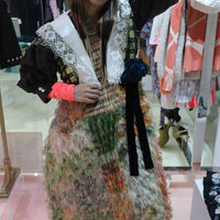 MERYLL ROGGE MICRO RUFFLE TOP