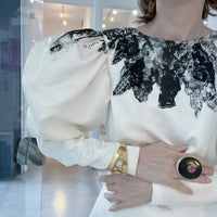 HANA YAGI PUFF SLEEVE DRESS B