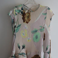 JULIA HEUER MAYA HANDPLEATED DRESS IN EDWARD