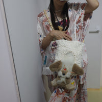 ANIGIG ANIMAL FLUFFY SHOULDER BAG"DOG"