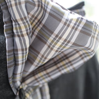 ANIGIG FINEST MATERIALS COAT “C” CHARCOAL GREY