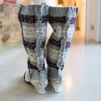 MERYLL ROGGE×GROUNDS FAIRISLE BOOTS