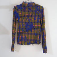JULIA HEUER KARL SMOCK PLEATED TOP IN MALIK