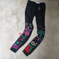LOU DE BÈTOLY EMBROIDERED LEGGINGS
