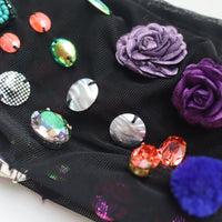 LOU DE BÈTOLY EMBROIDERED LEGGINGS