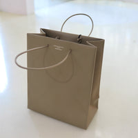 UNKNOWN PRODUCTS LEATHER PAPER BAG