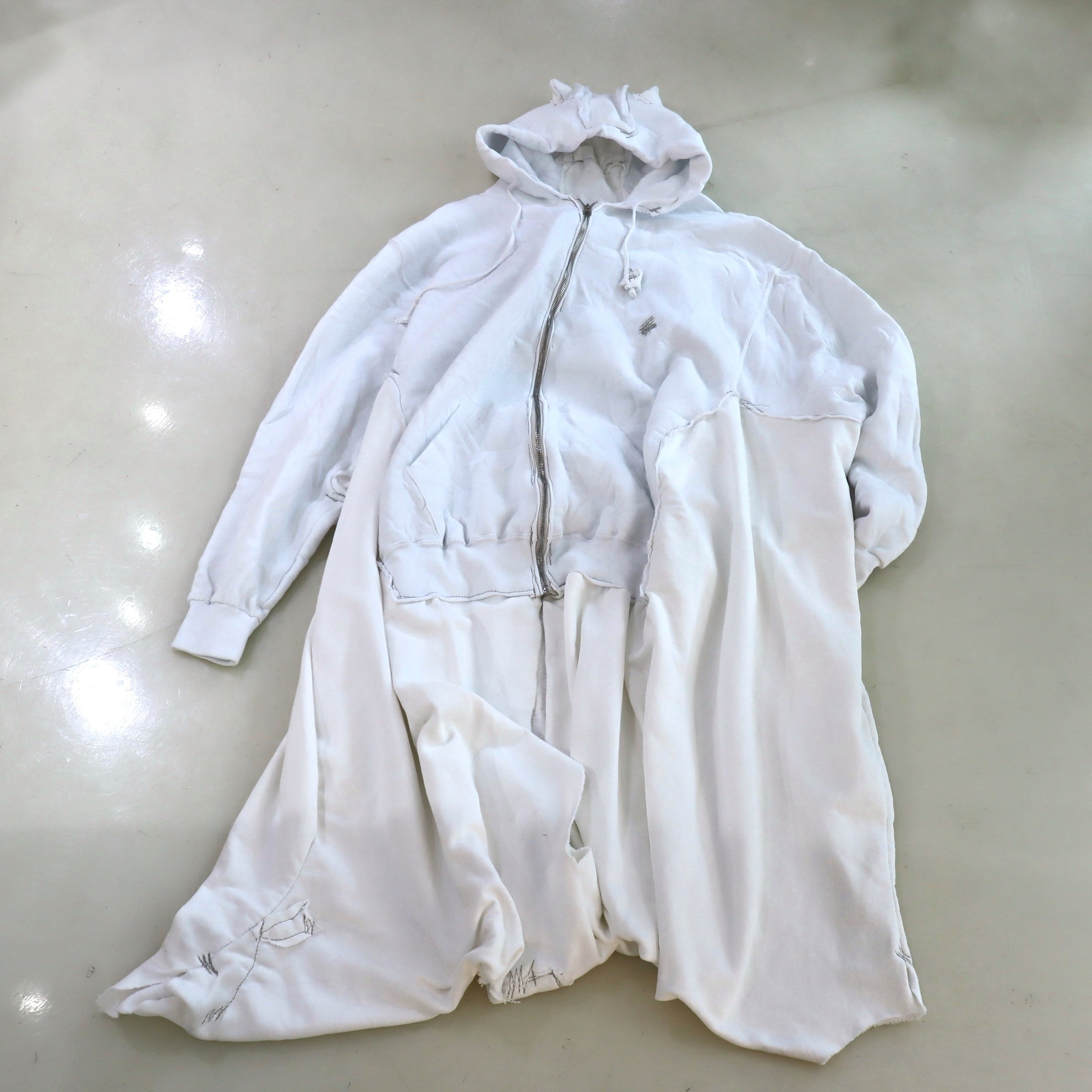 U.B.LONDON DECONSTRUCTED HOODIE JUMPSUIT – GIGINA