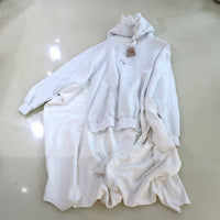 U.B.LONDON DECONSTRUCTED HOODIE JUMPSUIT