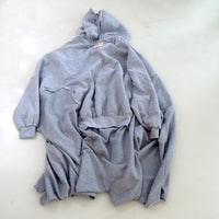 U.B.LONDON DECONSTRUCTED HOODIE JUMPSUIT