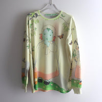 CHOPOVA LOWENA WOODLAND BABY OVERSIZED JERSEY TOP