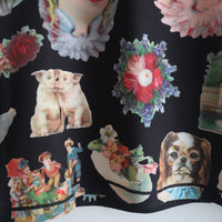 CHOPOVA LOWENA SNIPPETS FITTED JERSEY TOP