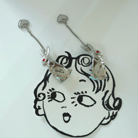 CHOPOVA LOWENA BUNNY HAIR CLIPS