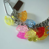 CHOPOVA LOWENA SHOPAHOLIC CARABINER NECKLACE