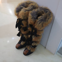 CHOPOVA LOWENA FUR BOOTS