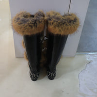 CHOPOVA LOWENA FUR BOOTS