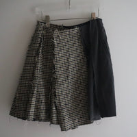 FAÇON JACMIN JAMELIA SHORT KILT SKIRT