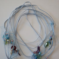 MATHILDA HIRON SILVER ONDINES NECKLACE