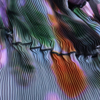 <EXCLUSIVE>JULIA HEUER LASSE PLEATED TOP MARIS