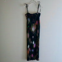 JULIA HEUER LENI REVERSIBLE SMOCKED DRESS