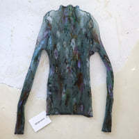 JULIA HEUER LEE PLEATED TOP TRANSPARENT