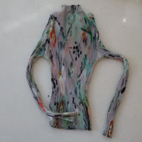 JULIA HEUER LEE PLEATED TOP FRANCES