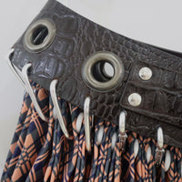 CHOPOVA LOWENA PAT KNEE CARABINER SKIRT