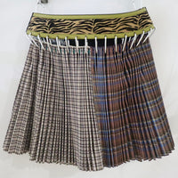 CHOPOVA LOWENA COTTON MINI CARABINER SKIRT