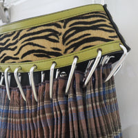 CHOPOVA LOWENA COTTON MINI CARABINER SKIRT