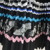CHOPOVA LOWENA STARBRITES MINI CARABINER SKIRT
