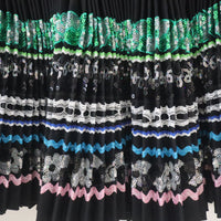 CHOPOVA LOWENA STARBRITES MINI CARABINER SKIRT