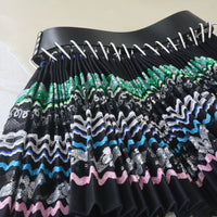 CHOPOVA LOWENA STARBRITES MINI CARABINER SKIRT