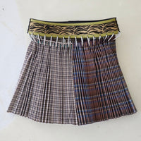 CHOPOVA LOWENA COTTON MINI CARABINER SKIRT