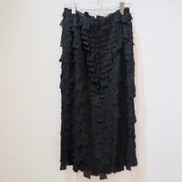 FACON JACMIN JULIA LONG SKIRT WITH FRINGE