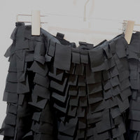 FACON JACMIN JULIA LONG SKIRT WITH FRINGE